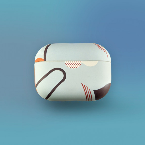 Airpods PRO vāciņš Abstract art.  Elegants Airpods PRO maciņš