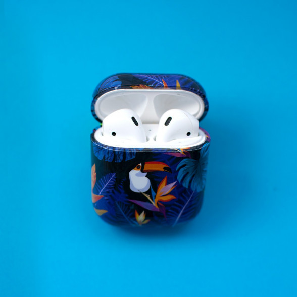 Silikona Airpods vāciņš - Zilais brīnums Apple Airpods maciņš