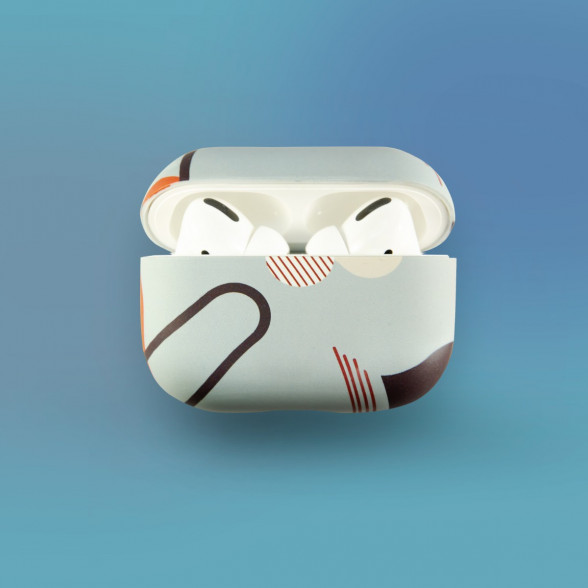 Airpods PRO maciņš Abstract art.  Elegants Airpods PRO case