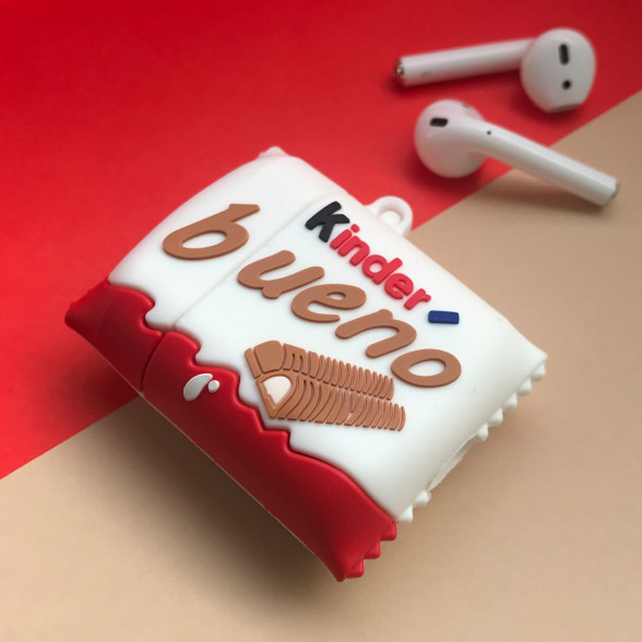 Silikona Airpods vāciņš - Kinder Bueno. Apple Airpods protectie case