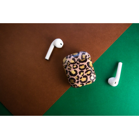 Bezvadu austiņu aizsargvāciņš - Leoparda dizaina.  Airpods protactive case