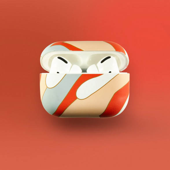 Elegants Airpods PRO vāciņš Abstract art.  Stilīgs Airpods PRO case - vāciņš